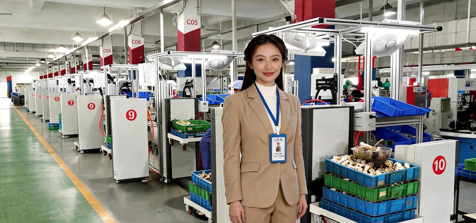 Jiaze ergonomic lifting equipment in factory